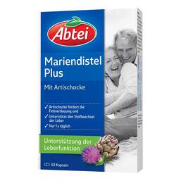 Abbildung: Abtei Mariendistelöl Kapseln Kapseln, 30 St PZN 03718838