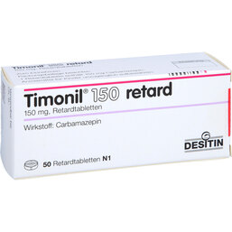 Abbildung: Timonil 150 retard Tabletten 50 St, Retard-Tabletten PZN 03724253