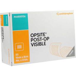Abbildung: Opsite Post OP Visible 8x10cm Verband 20 St, Verband PZN 03725117
