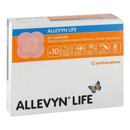 Abbildung: Allevyn Life 12,9x12,9 cm Verband 10 St, Verband PZN 03725844