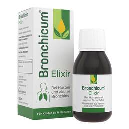 Abbildung: Bronchicum Elixir Flüssigkeit zum Einnehmen, 100 ml PZN 03728280