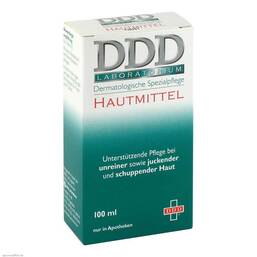 Abbildung: DDD Hautmittel dermatologisc Flüssigkeit, 100 ml PZN 03733766