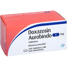 Abbildung: Doxazosin Aurobindo 1 mg Tabletten 100 St, Tabletten PZN 03737468