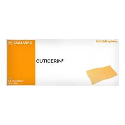 Abbildung: Cuticerin 7,5x20 cm Gaze mit Salbenbeschichtung 10 St, Kompressen PZN 03744735