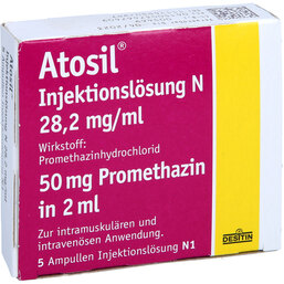 Abbildung: Atosil Injektionslösung N 5X2 ml, Injektionslösung PZN 03746740
