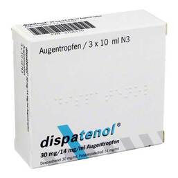 Abbildung: Dispatenol Augentropfen 3X10 ml, Augentropfen PZN 03756170