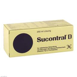 Abbildung: Sucontral D Diabetiker Lösung Lösung, 250 ml PZN 03757838