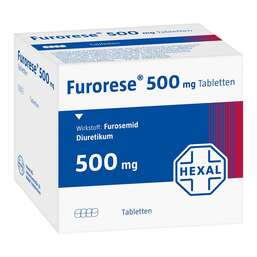 Abbildung: Furorese 500 mg Tabletten 100 St, Tabletten PZN 03771614
