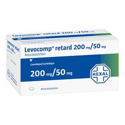 Abbildung: Levocomp retard 200 / 50 mg Ta 100 St, Retard-Tabletten PZN 03773748