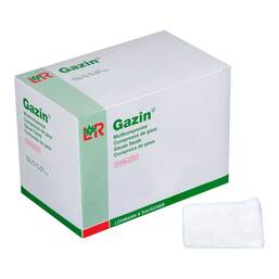 Abbildung: Gazin Kompressen 10x10cm 8fa 30X10 St, Kompressen PZN 03777522