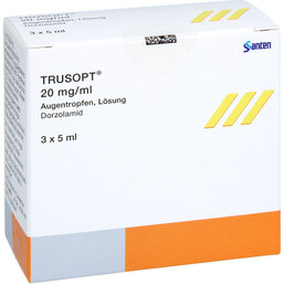 Abbildung: Trusopt Augentropfen 3X5 ml, Augentropfen PZN 03781558
