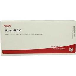 Abbildung: Uterus GL D 30 Ampullen 10X1 ml, Ampullen PZN 03789442 