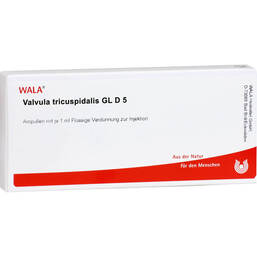 Abbildung: Valvula Tricuspidalis GL D 5 Ampullen 10X1 ml, Ampullen PZN 03790445
