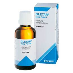 Abbildung: Gletar spag. Peka N Tropfen Tropfen, 100 ml PZN 03796301