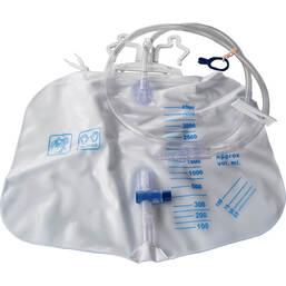 Abbildung: Urinbeutel 4 l steril 100cm S 1 St, Beutel PZN 03796413