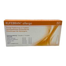 Abbildung: Rufebran allergo Ampullen Ampullen, 10 St PZN 03799280