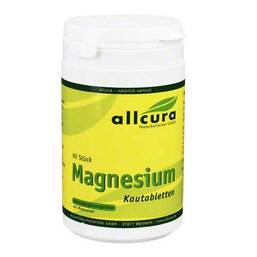 Abbildung: Magnesium Kautabletten ohne Zu 90 St, Kautabletten PZN 03801002
