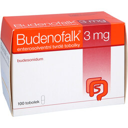 Abbildung: Budenofalk 3 mg magensaftresistente Kapseln 100 St, Magensaftresistente Hartkapseln PZN 03809009