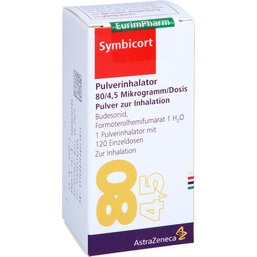 Abbildung: Symbicort Pulverinhalator 80 1 St, Inhalationspulver PZN 03811928