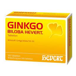 Abbildung: Ginkgo biloba Hevert Tabletten Tabletten, 300 St PZN 03816179