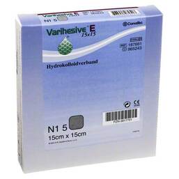 Abbildung: Varihesive E 15x15 cm Hkv hydroaktiv 5 St PZN 03817701