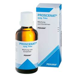 Abbildung: PROSCENAT® spag. Peka Tropfen 50 ml, Tropfen PZN 03822122