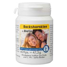 Abbildung: Bockshornklee + Biotin Kapseln Kapseln, 60 St PZN 03826870