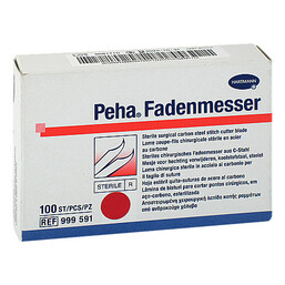 Abbildung: Peha Fadenmesser steril 100 St PZN 03835656