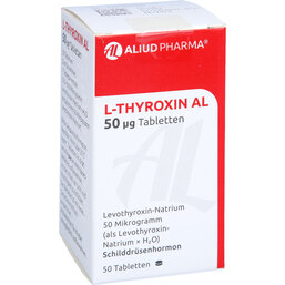 Abbildung: L-Thyroxin AL 50 µg Tabletten 50 St, Tabletten PZN 03848759