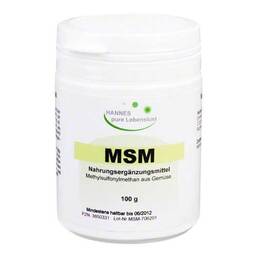 Abbildung: MSM pur Pulver Pulver, 100 g PZN 03850331