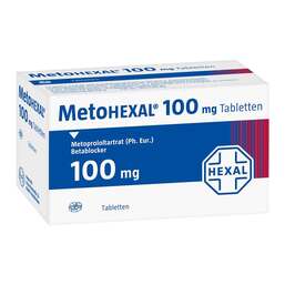 Abbildung: Metohexal 100 Tabletten 50 St, Tabletten PZN 03852985