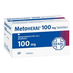 Abbildung: Metohexal 100 Tabletten 100 St, Tabletten PZN 03852991
