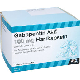 Abbildung: Gabapentin AbZ 100 mg Hartka 100 St, Hartkapseln PZN 03853938