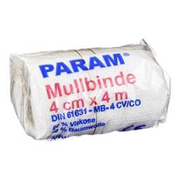 Abbildung: Mullbinden 4 cm mit Cellophan Binden, 1 St PZN 03855392