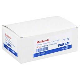 Abbildung: Mullbinden 10 cm ohne Cellophan Binden, 20 St PZN 03855587