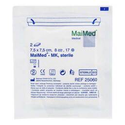 Abbildung: Mullkompressen 7,5x7,5 cm 8-fach steril 5X2 St, Kompressen PZN 03856090