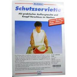Abbildung: Schutzserviette mit Auffangtas 1 St PZN 03874811