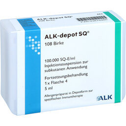 Abbildung: Alk Depot SQ 108 Birke F1 1X5 ml, Injektionssuspension PZN 03876980