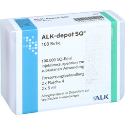 Abbildung: Alk Depot SQ 108 Birke F2 2X5 ml, Injektionssuspension PZN 03877092