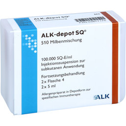 Abbildung: Alk Depot SQ 510 Milbenmix F 2X5 ml, Injektionssuspension PZN 03877175