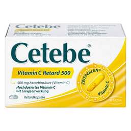 Abbildung: Cetebe Vitamin C Retardkapseln Hartkapseln, 30 St PZN 03884264
