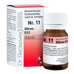 Abbildung: Biochemie 11 Silicea D 12 Tabletten Tabletten, 200 St PZN 03887096