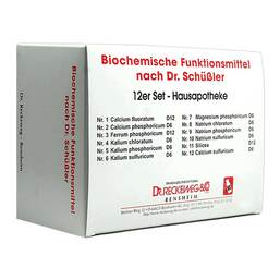 Abbildung: Biochemie 12er Set Kombipackung, 12X200 St PZN 03887110