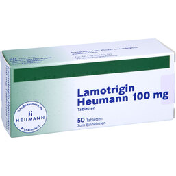 Abbildung: Lamotrigin Heumann 100 mg Tabletten 50 St, Tabletten PZN 03888581