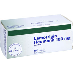 Abbildung: Lamotrigin Heumann 100 mg Tabletten 100 St, Tabletten PZN 03888747