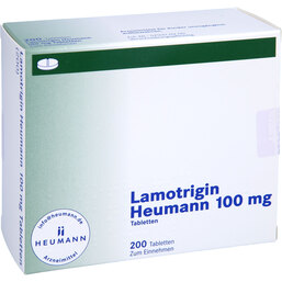 Abbildung: Lamotrigin Heumann 100 mg Tabletten 200 St, Tabletten PZN 03888753