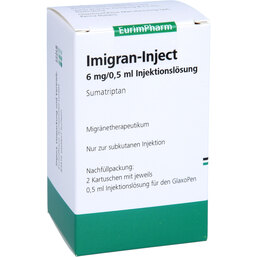 Abbildung: Imigran Inject Nachfüllpack 2 St, Injektionslösung PZN 03889190
