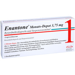 Abbildung: Enantone Monats-Depot Fertigspritzen 1X1 ml, Retardmikrokapseln und Suspensionsmittel PZN 03891927