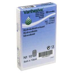 Abbildung: Varihesive extra dünn 5x10 cm Hkv hydroaktiv 10 St PZN 03892677