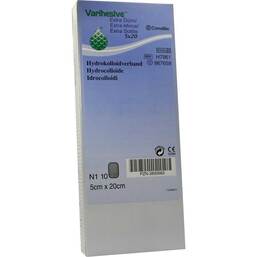 Abbildung: Varihesive extra dünn 5x20 cm Hkv hydroaktiv 10 St PZN 03892683